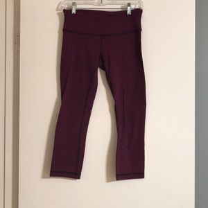 Lululemon crop leggings